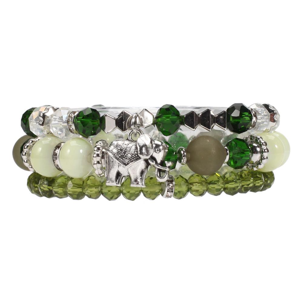 Bohemian Elephant Multi-Layer Cross-Border Bracelet 2022 Pendant