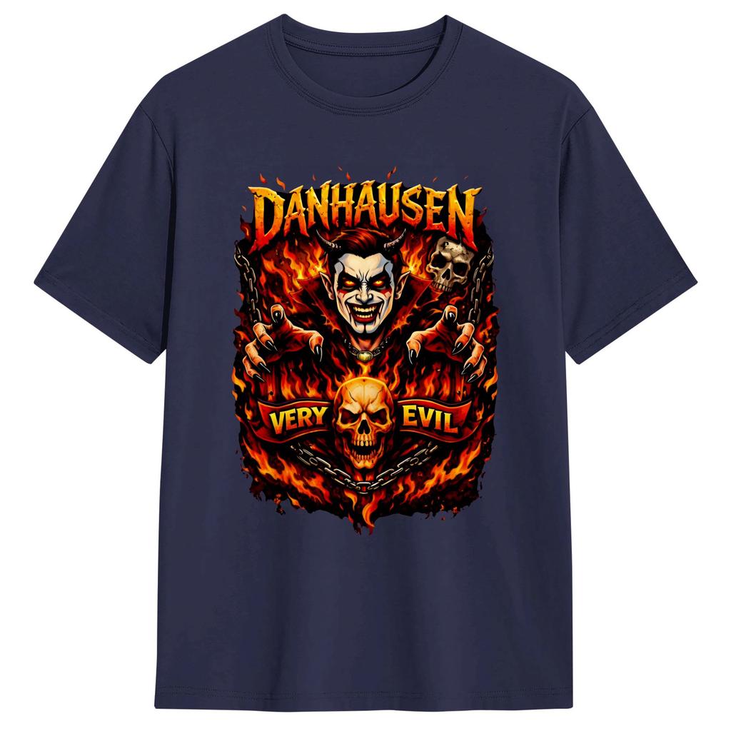 Danhausen Wrestling Molto Cattivo Maglietta Spiaggia Hip Hop T-shirt Uomo Cotone Girocollo Oversize Top Magliette Manica Corta Y2K Casual T-shirt