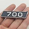 3D ABS Car Fender Side Accessories Logo 700 Sticker Badge Sticker Decals For Mercedes Benz AMG BITURBO 700 BRABUS Auto Styling AB1