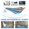 Handwoven Mayan Hammock Thick Soft Rope Double Hammock for Outdoor Outside Indoor 600 lbs Capacity Heavy-Duty Includes Tree Str
