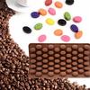 Mini Coffee Beans Chocolate Mold Candy Ice Cube Jelly DIY Cake Decoration Food-Grade Silicone Bakeware Mould Baking Molds