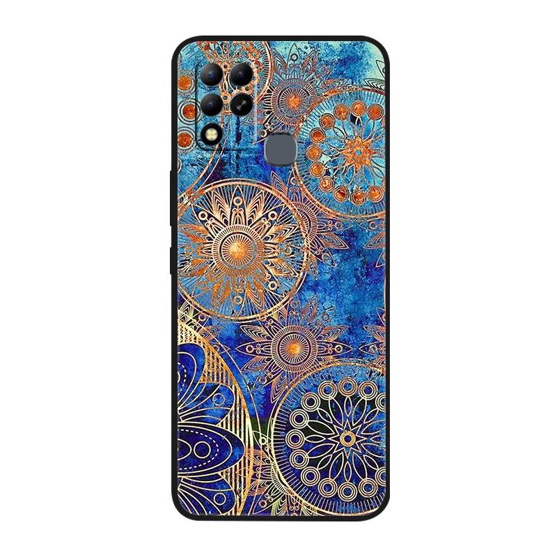 For Infinix Hot 11 G37 4G Case Covers TPU Black Silicone Cover for Infinix Hot11 G37 Protective X689F Soft G 37 Black Shells