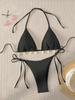 In Stock: 2024 European & American New Split Bikini for Women - Sexy Foreign Trade Design