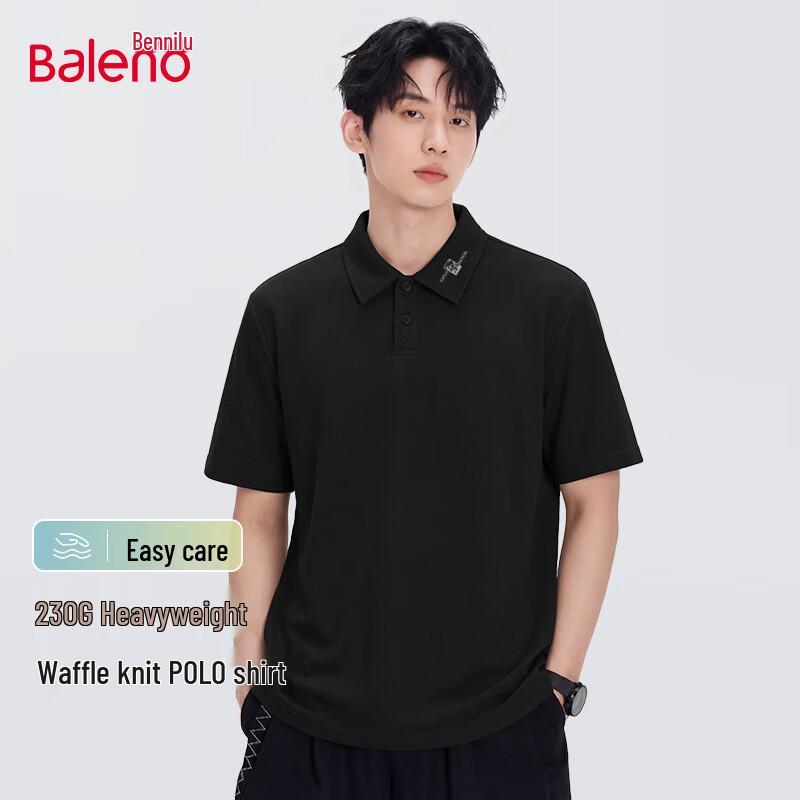 Baleno Men's Waffle Polo Shirt