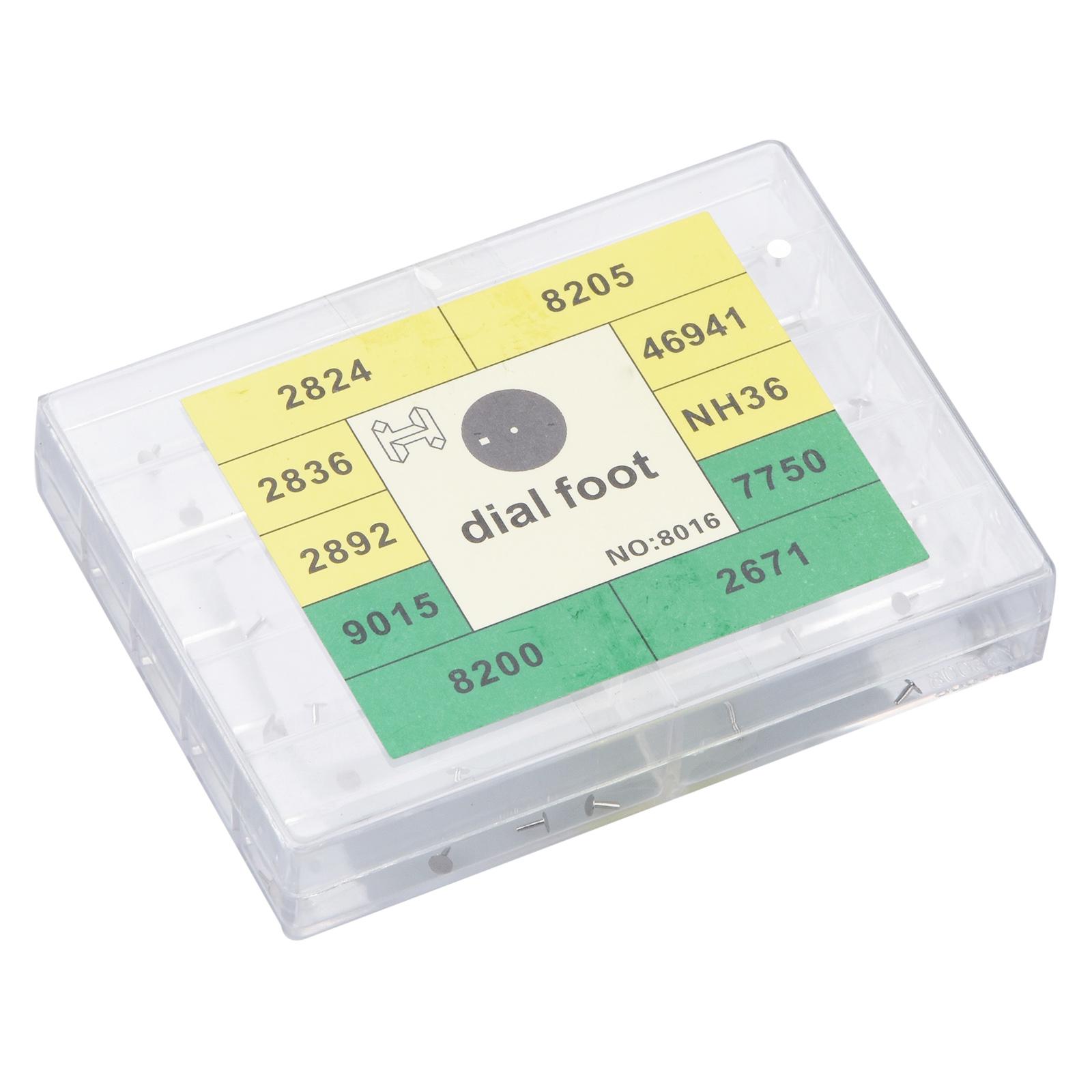 

Набор ножек циферблата часов Запасные части Сплав Инструмент для ремонта для часовщика Совместим с 2824 8205 2836 46941 2892 NH36 7750 2671 United States