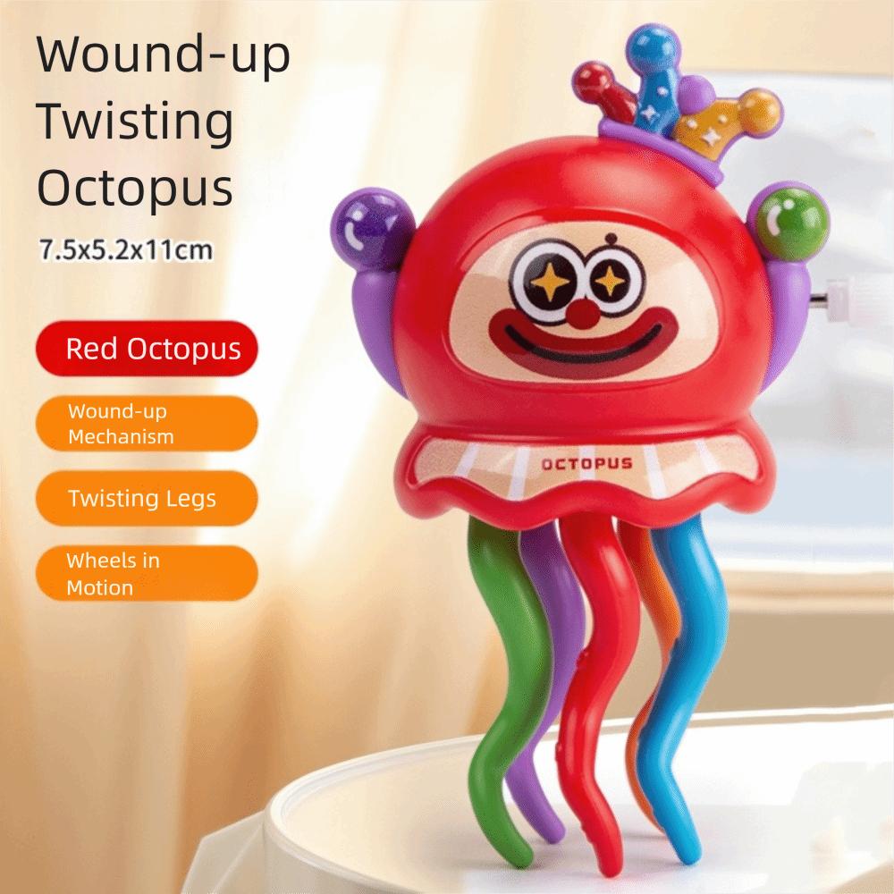 Magic Dancing Octopus Toy Clockwork Wiggly Wonder Octopus Toy  for Children's Gift