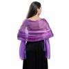 Svatební šátek Saténový šátek na hlavu Fashion Lady Cape zahaluje ženy
