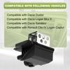 Radiator Fan Blower Motor Resistor for Dacia Logan Mcv II Duster Sandero Renault Clio IV Logan Captur 255509263R 255503792R