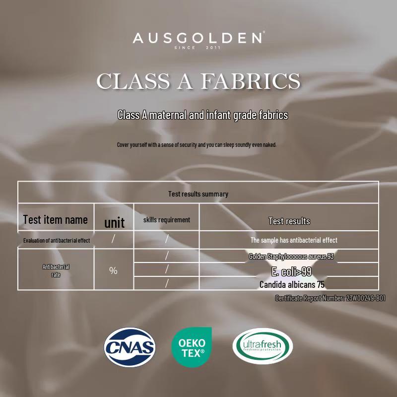 AusGolden Golden Glory Soy Fiber Winter Quilt