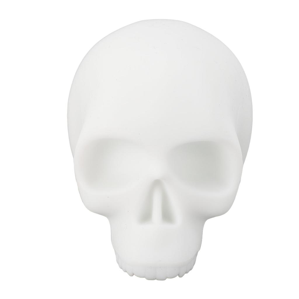 Tattoo Practice Skull Silicone Realistic Delicate Texture Tattooing Skull Model for Designing Artwor