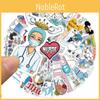 512 International Nurse Day Decorative Stickers For Phones Luggage Fridges And Water Bottles Pack Of 50
