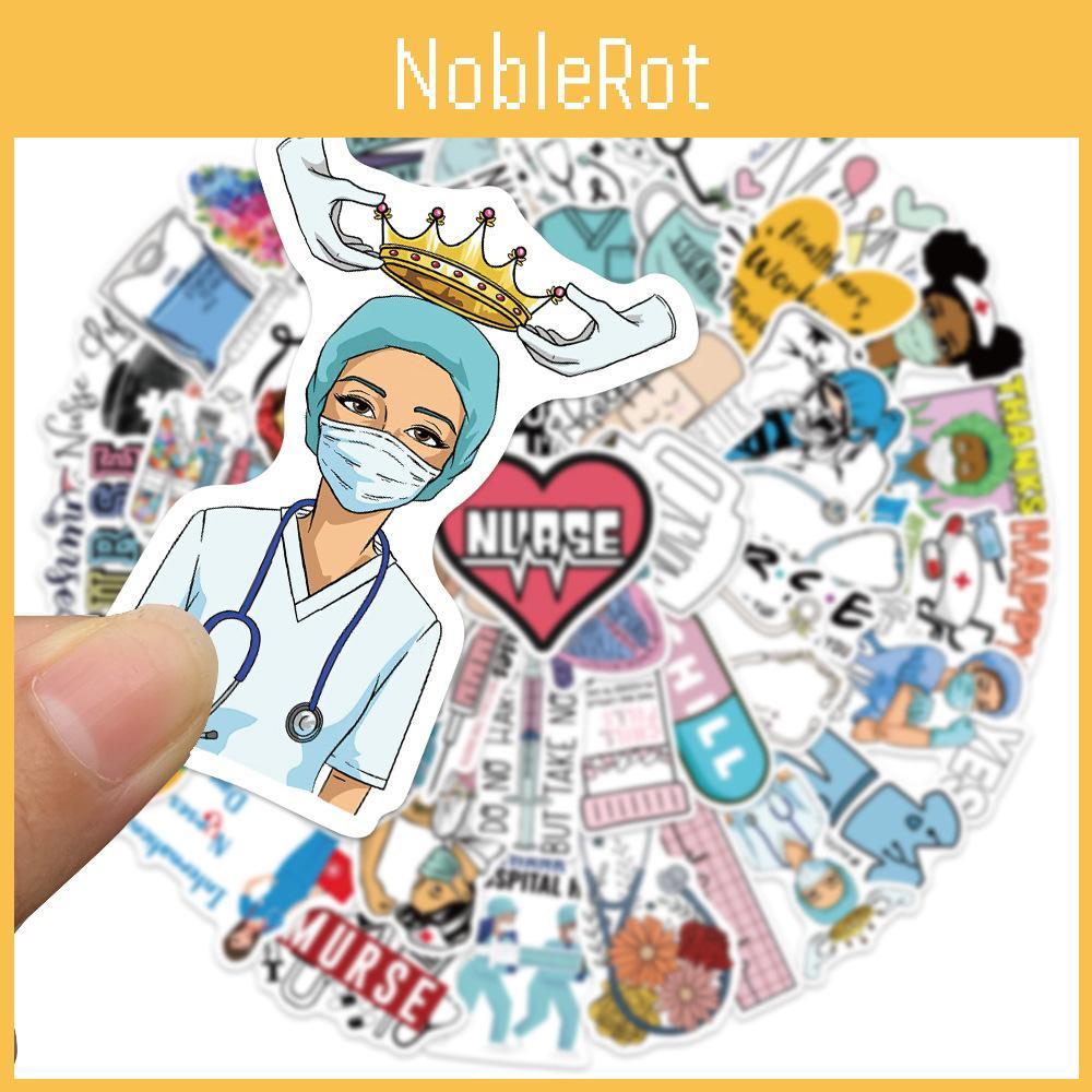 512 International Nurse Day Decorative Stickers For Phones Luggage Fridges And Water Bottles Pack Of 50