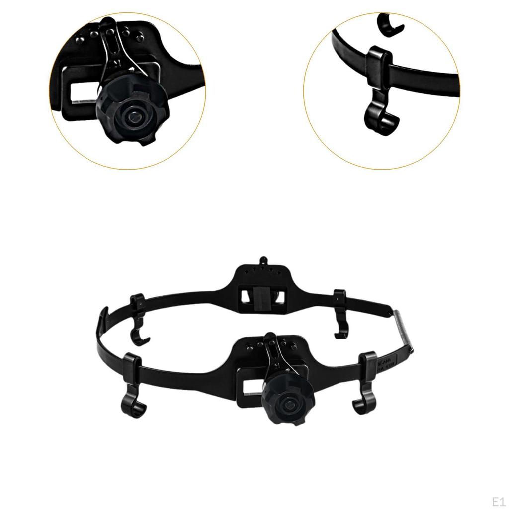 Cap Mount Adapter Speedyloop Helmet Mounting System with 4 Hook for Welding Caps Multifunctional Hat