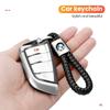 Metal Weave Car Logo Keychain Lanyard Key Ring Buckle For BMW Z3 Z4 G30 X1 X4 X3 X5 X6 E36 E46 E39 E60 E53 E34 F10 Accessories