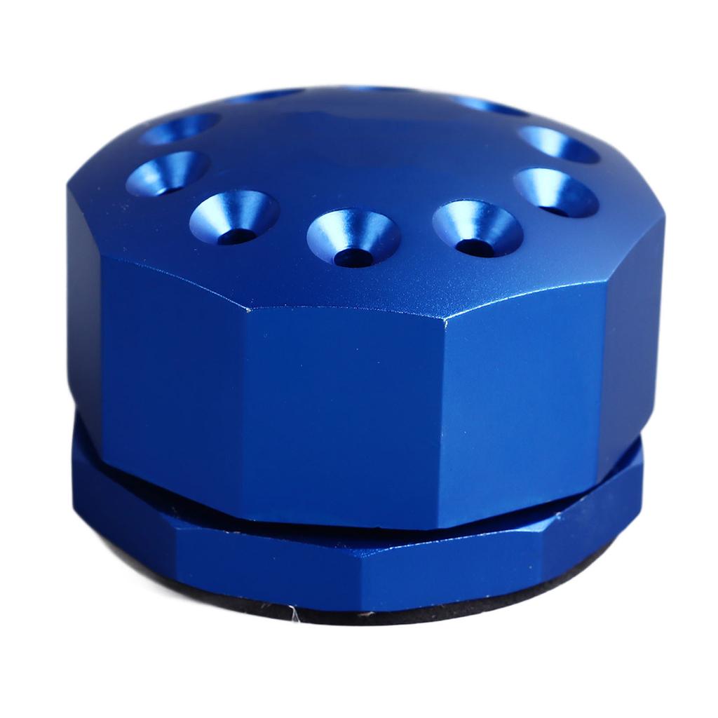 Screwdriver Storage Rack 10 Holes Aluminum Alloy Rotating Screwdriver Organizer Holder