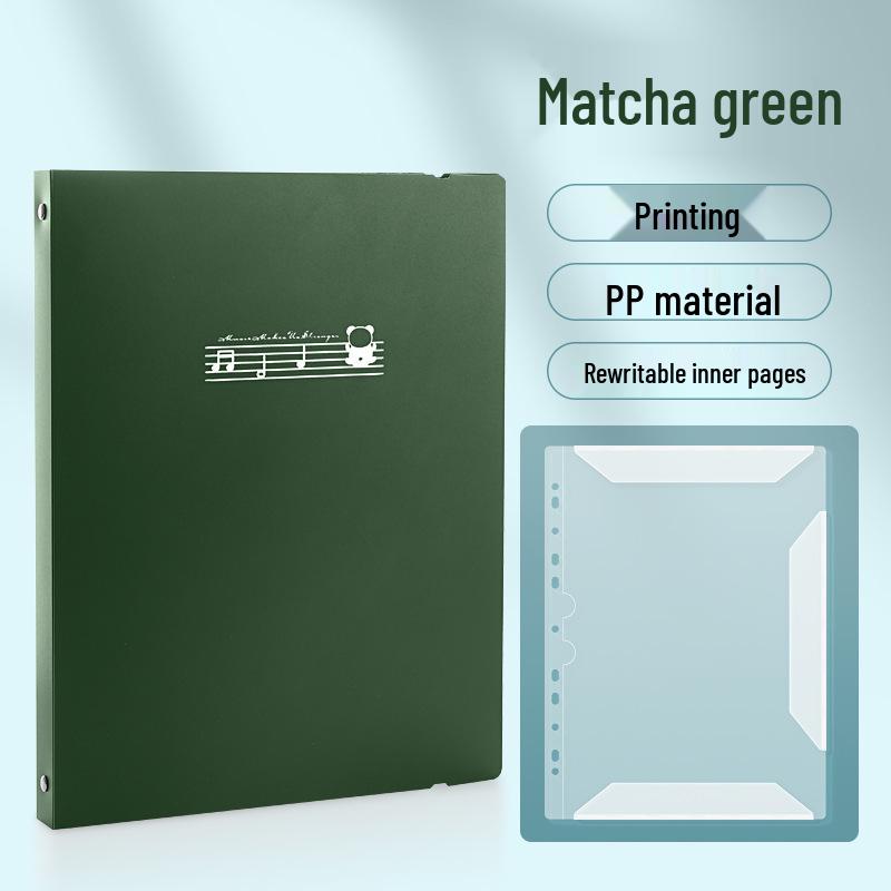 Refillable Multi-Layer Music Score Folder with Modifiable Annotations for Students