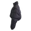 Prada 29Y056 Triangle Logo Plate Re-Nylon Cropped Down Jacket Jacket 40 blackUsed