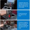 Car Cup Holder Expander, Cup Holder Extender Adapter With Expandable Arm And Adjustable Base, Compatible With Yeti Ramblers 14-64Oz, Hydro Flasks