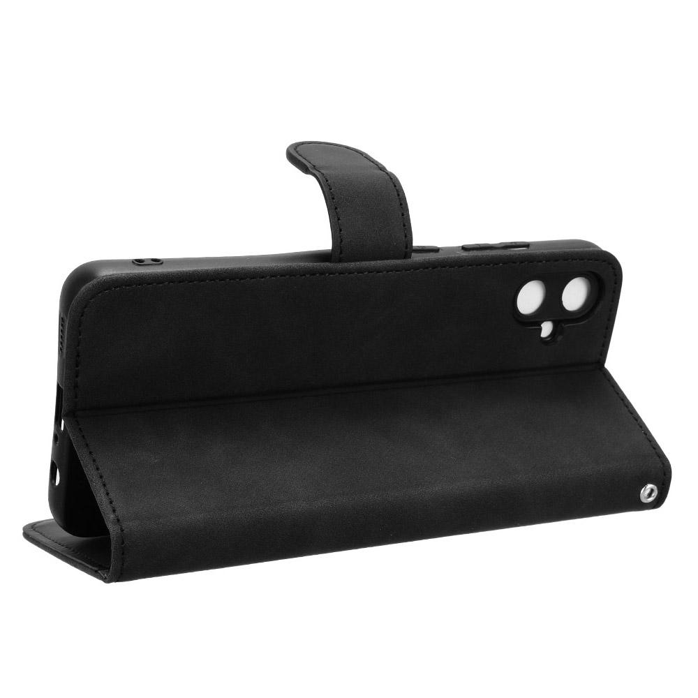 For Samsung Galaxy A05 4G Deksel Anti-fall Lær Telefondeksel Lommebok med Stativfunksjon