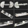 52pcs Blade Screw Thread Tooth Pitch Cutting Steel Gauge Measuring Tool 55 Degree Inch 60 Degree Metric Gauge