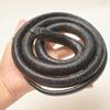 1.23m Fake Realistic Rubber Toy Snake Simulation Anaconda Scary Halloween To Scare Birds Props Prank Trick Toy Accessories