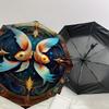 1PC Zodiac Pisces Automatic Open/Close Umbrella with Windproof, 8-Rib Sturdy Canopy, Durable Ribs, Fashionable Design1330A