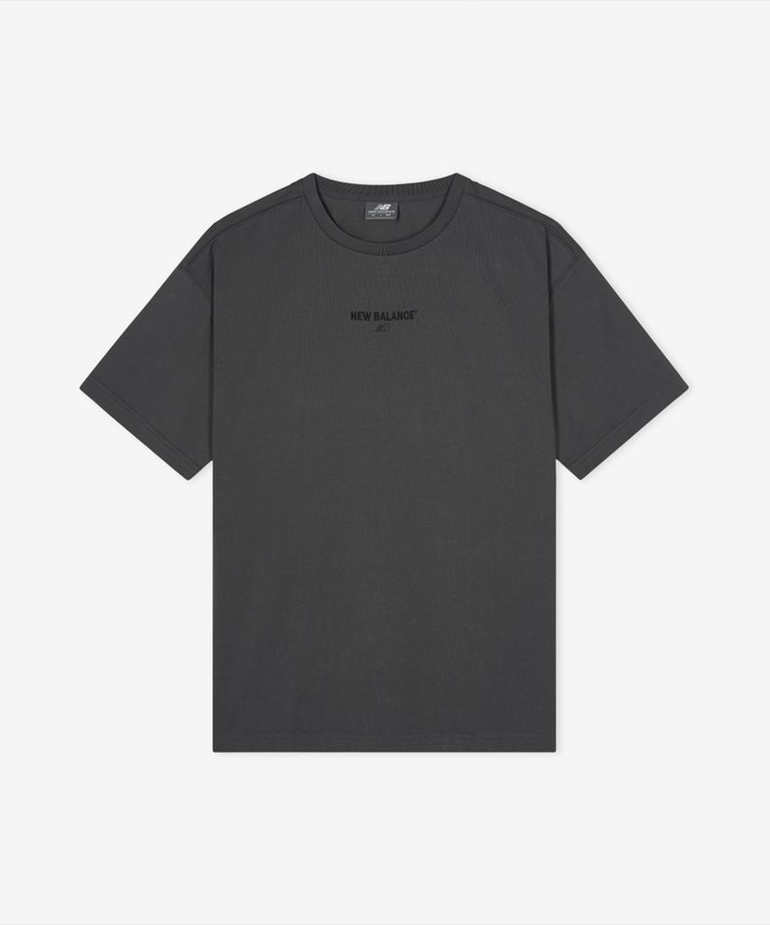 Nyuballanseu Nbneg21403 / Uni Essential Center Logo Short Sleeve T-Shirt (Charcoal)