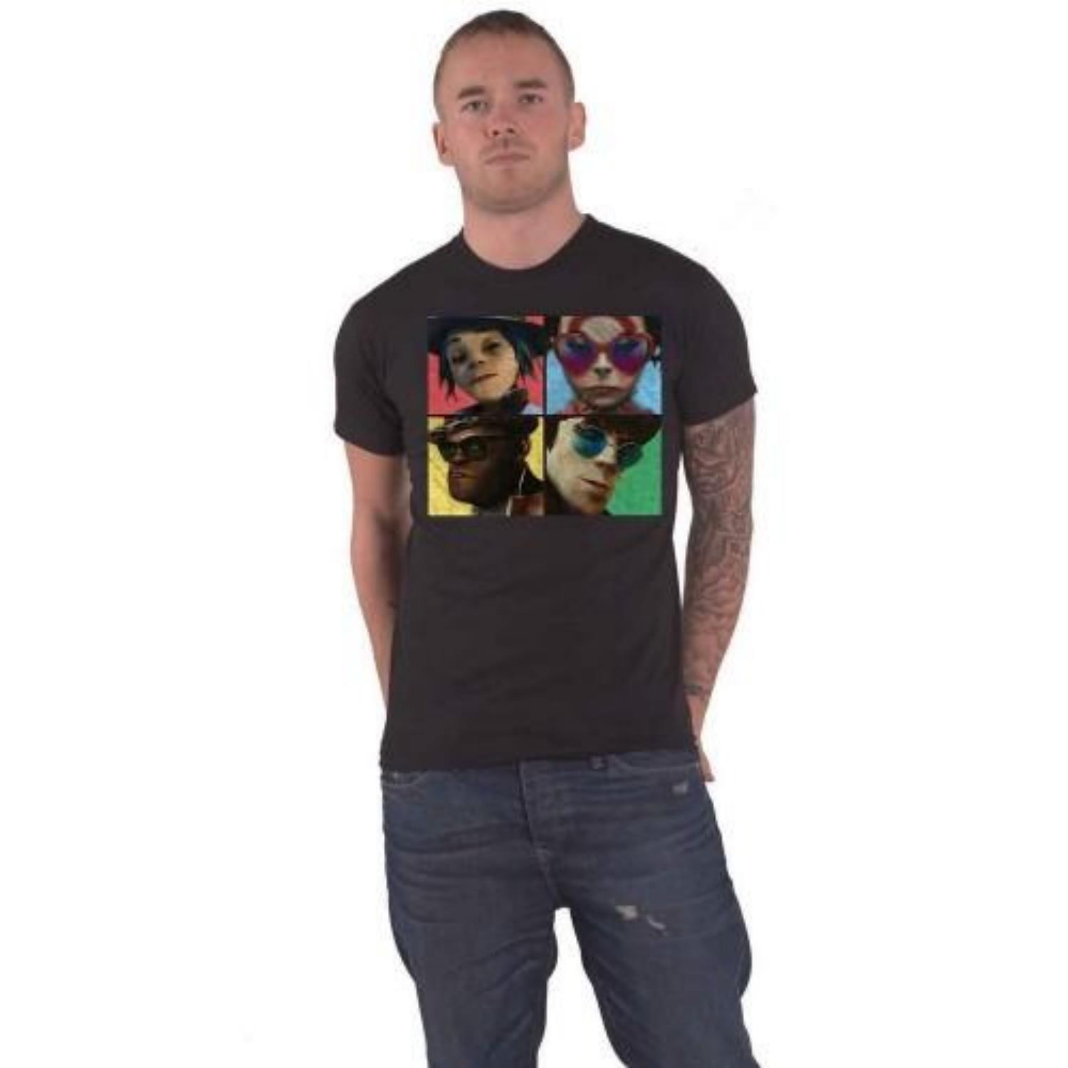 Gorillaz Unisex Adult Humanz T-Shirt XXXXL