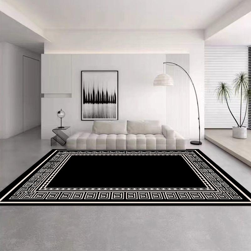 Modern Light Luxury Living Room Rugs Bedroom Nordic Style Decoration Carpet Washable Cloakroom Lounge Mat Non-slip 160x200cm