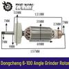 Dongcheng 06-100 Angle Grinder Rotor Motor (Item No. 04354)