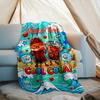 1PC Custom Name Cool Cola Adventure Outdooor Flannel Blankets Throw Blanket All-Season Throw Gift Bedspread for Couch, Bed, Camping Holiday Birthda