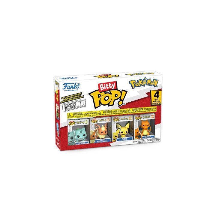 Pack 4 Figurines Funko Bitty Pop Pokémon Bulbasaur