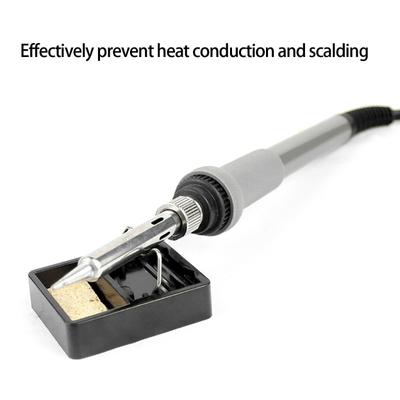 Bakelite Welding Iron Stand Heatproof Structure Up To 200°C for Secure Placement During Electronics Assembly Hobbyists