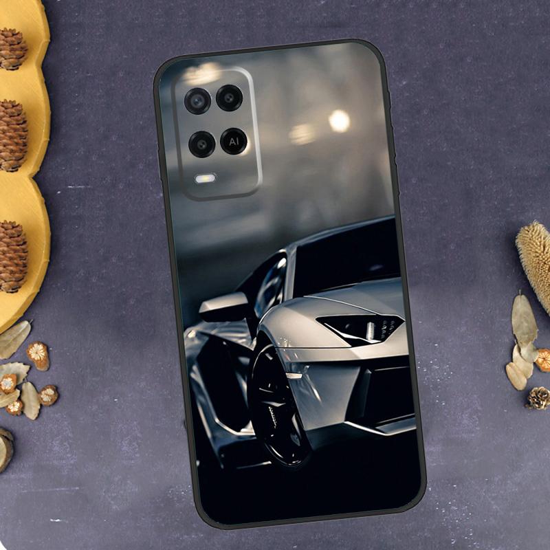 Sport Cars Male Men Phone Case For Oppo A40 A60 A80 A78 A98 A18 A38 A58 A74 A94 A54 A16 A76 A96 A15 A17 A77 A57S