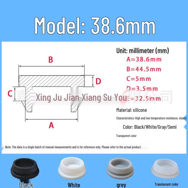 Hitzebeständiges umgekehrtes Silikon-Klick-Stecker- und Kappendeckel-Set