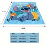 1pc Stitch Printing Blanket - Soft, All-Season Throw for Office Blanket, Personalized Gift with Adorable Cartoon Design