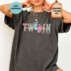 Comfort Colors® Custom Twin Mama EST 2026 Shirt, Mom Of Twins Gift
