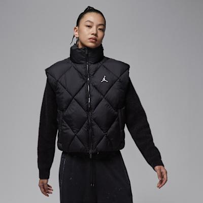 Jordan Brooklyn Women s Therma FIT Quilted Puffer Vest M