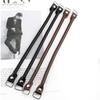 2pcs 38cm Leather Bag Handles DIY Replacement Handbag Purse Strap Coffee Black Crossbody Shoulder Bags Straps Belt Accessories
