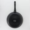 LIV PLUS 26cm Frying Pan, Gas Stove Only, Lightweight, Black, NM-382