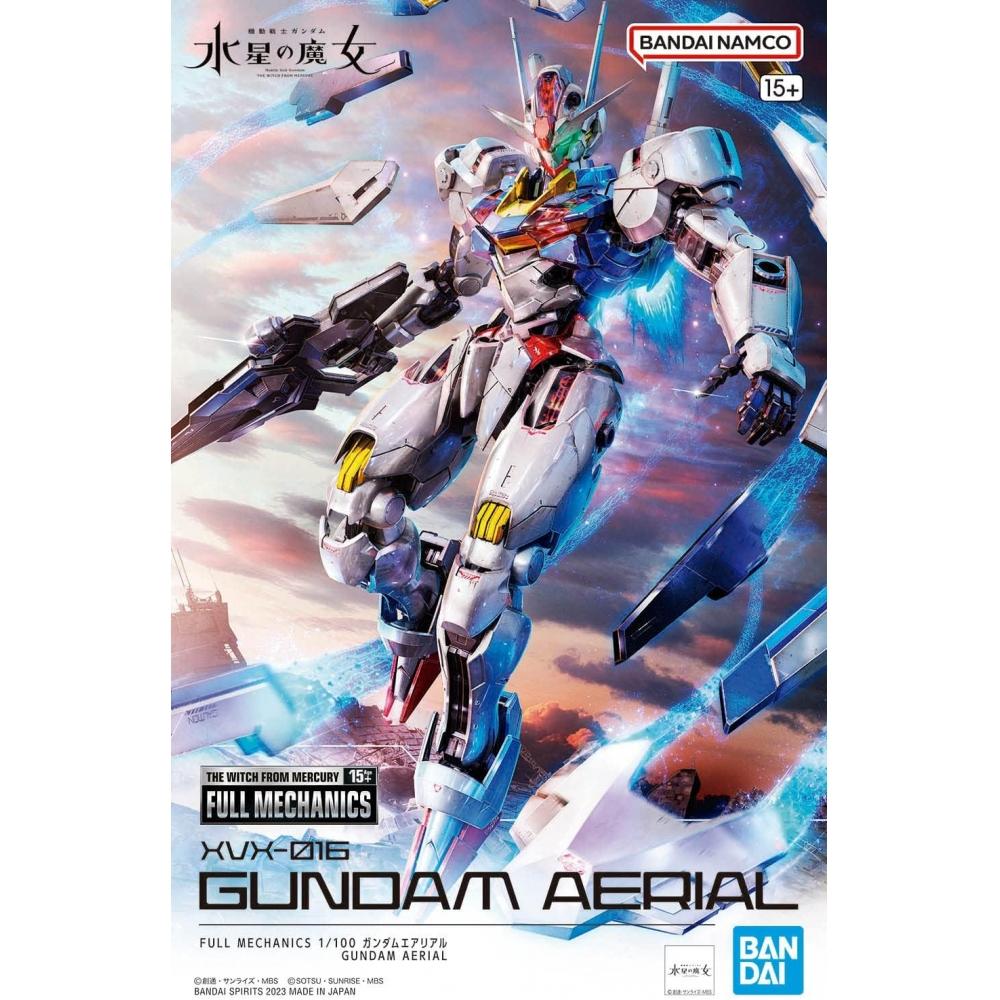 Bandai Spirits Bandai Spirits Full Mechanics Mobile Suit Gundam Mercury Witch Gundam Aerial 1 100 Scale Color Coded Plastic Model