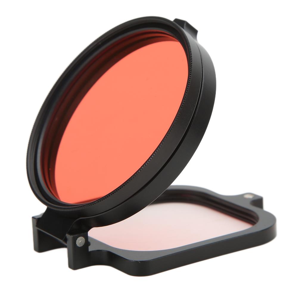 JUNESTAR Diving Filter 58mm Underwater Dive Lens Filter for HERO 9 Motion Camera