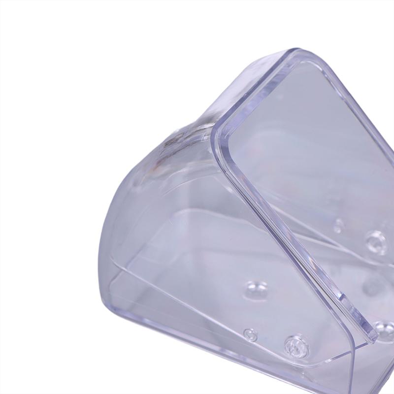 1 Piece Wireless Rainproof Doorbell Box Outdoor Transparent Doorbell Box Doorbell Rain Cover Diy Accessories