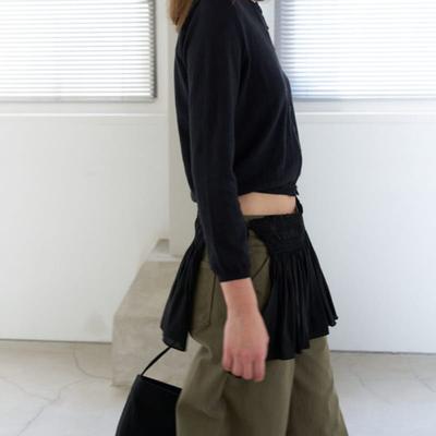 GBH APPAREL SKIRT WRAP BELT / BLACK