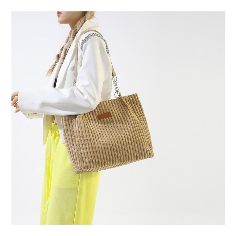 Large Capacity Ladies Handbag,Fashion Simple Shoulder Bag Casual Armpit Tote Women's Bags