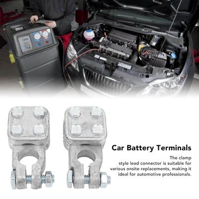 3 Way Battery Terminal Connectors 2 AWG 4/0 By Quick Cable Battery Terminal Clamp for Cars Trucks RV Bus Accessories