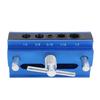 Self Centering Dowel Jig with 6 Bushings Adjustable Width Wood Doweling Drill Guide Block for Woodworking Biscuit