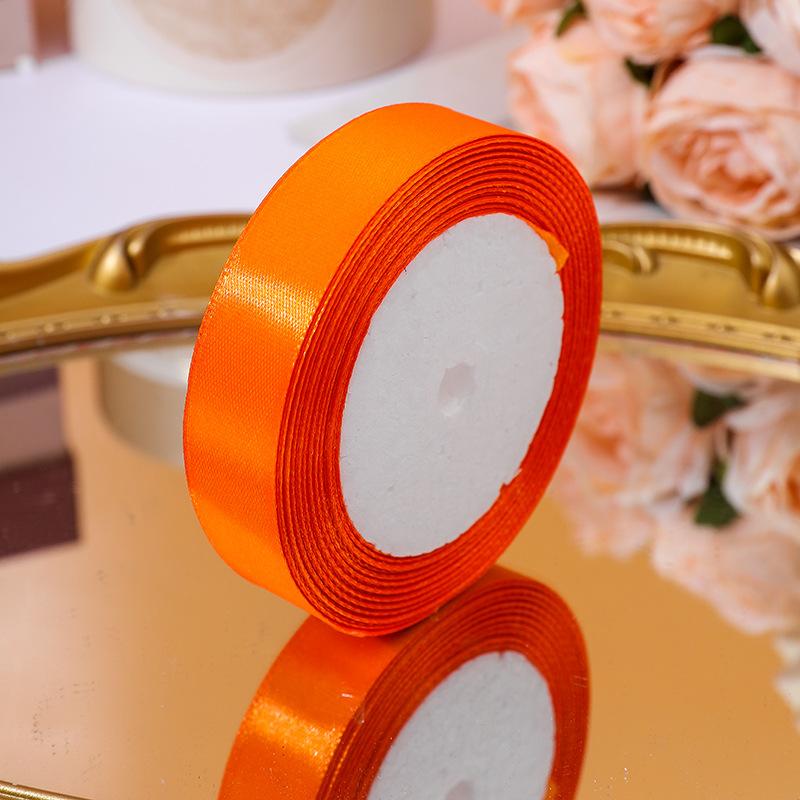 22meters/roll Wide 2cm Satin Ribbon Wedding Holiday Season Party Decor DIY Making Handmade Gift Wrapping Crafting Materials