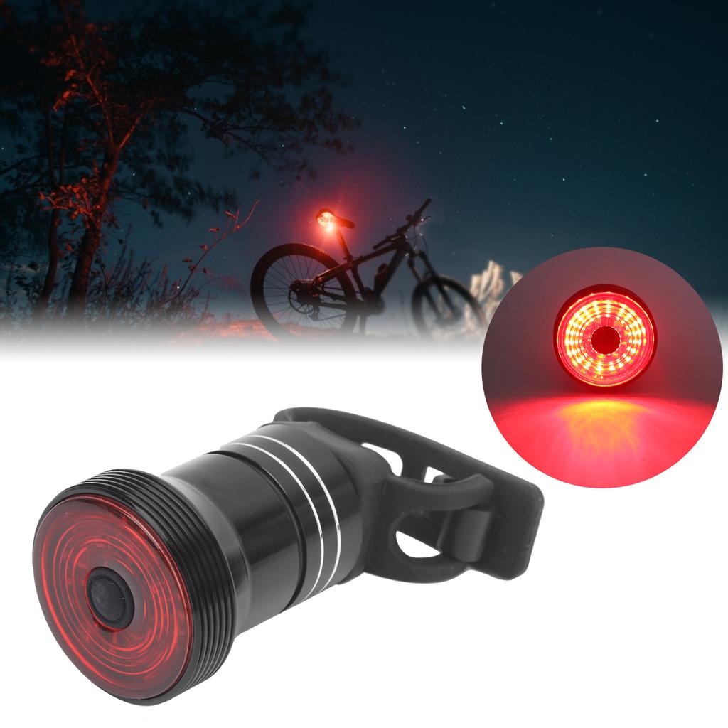 Mountain Bike Tail Light Bicycle Back Warning Light Cycling USB Rechargeable Rear Lamp