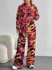Vertigo 1116 European and American Autumn/Winter Casual Long-Sleeve Set, Women's Hoodie and Long Pants Two-Piece Set